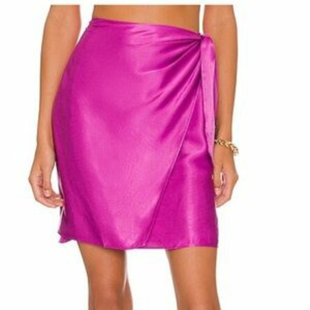 Purple Mini Skirt
